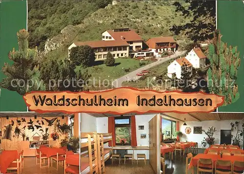 Indelhausen Waldschulheim  Kat. Hayingen