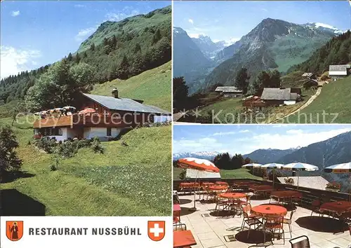 Nussbuehl Restaurant bei Braunwald Kat. Fuenfstetten