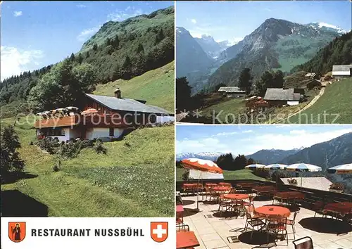 Nussbuehl Restaurant Nussbuehl bei Braunwald Kat. Fuenfstetten
