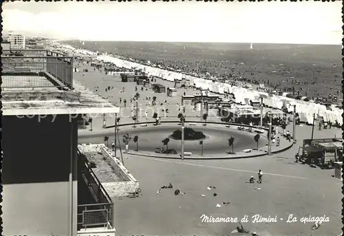 Rimini Miramare La spiaggia Kat. Rimini