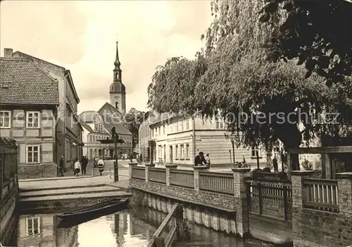 Luebbenau Spreewald Muehleneck Kat. Luebbenau