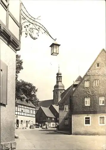 Geising Erzgebirge Hauptstrasse Kat. Geising Osterzgebirge