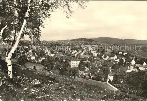 Schoenheide Erzgebirge Panorama Kat. Schoenheide Erzgebirge