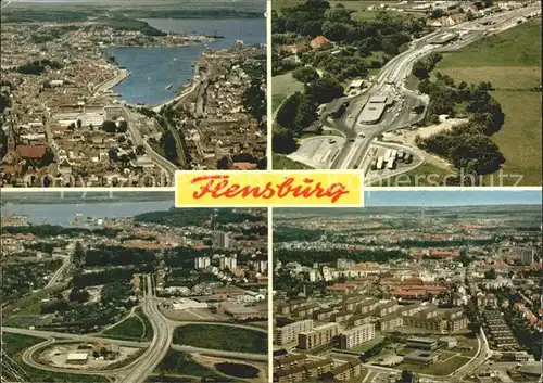 Flensburg Fliegeraufnahmen Kat. Flensburg