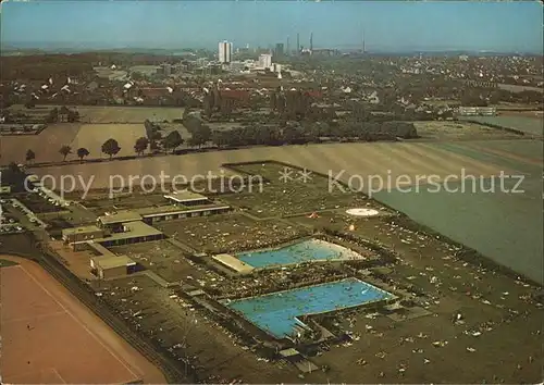 Weddinghofen mit Wellenbad Fliegeraufnahme Kat. Bergkamen