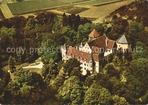 Jagsthausen Heilbronn Goetzenburg Fliegeraufnahme Kat. Jagsthausen