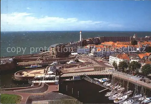 Vlissingen Hafenpartie Fliegeraufnahme Kat. Vlissingen