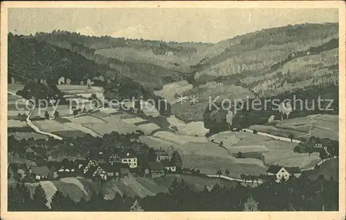 Luetzel Wiebelsbach Pension Waldfriede Kat. Luetzelbach