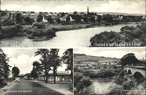 Bad Hersfeld Fulda Gaststaette zum Bahnhof Kat. Bad Hersfeld