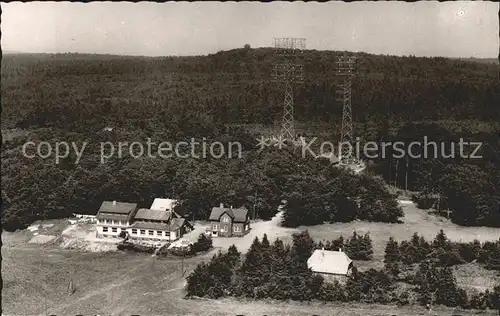 Schotten Berggasthof  Hoherodskopf Kat. Schotten