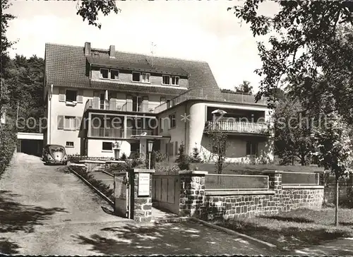 Bad Salzhausen Haus Bergfried Kat. Nidda