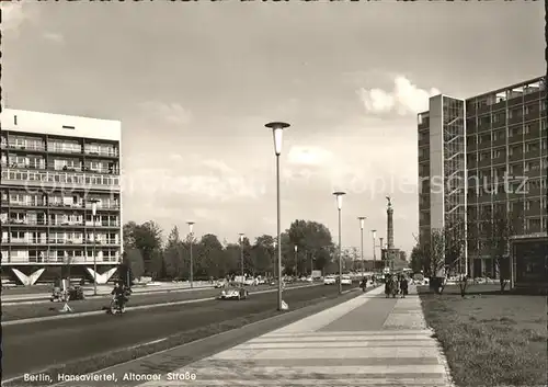 Berlin Hansaviertel Altonaer Strasse Kat. Berlin