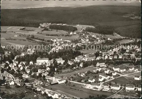 Schoemberg Schwarzwald Fliegeraufnahme Kat. Schoemberg