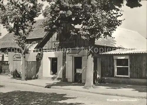 Wandlitz Heimatmuseum Kat. Wandlitz