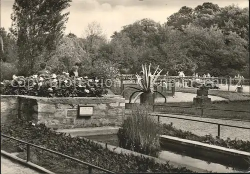 Magdeburg Parkanlage im Zoo Kat. Magdeburg