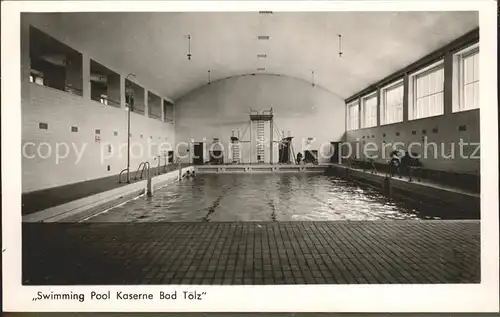 Bad Toelz Swimming Pool Kaserne Kat. Bad Toelz