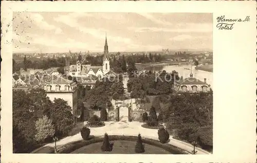 Hanau Main Totalansicht Kat. Hanau