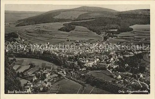 Bad Salzschlirf Fliegeraufnahme Kat. Bad Salzschlirf