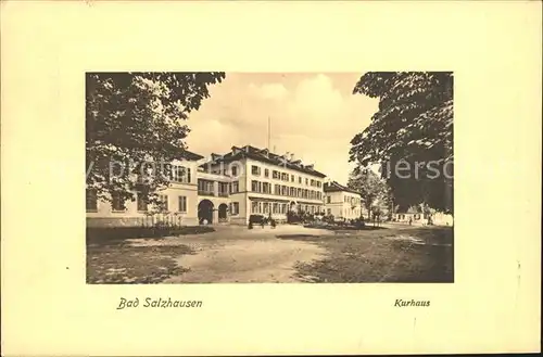 Bad Salzhausen Kurhaus Kat. Nidda