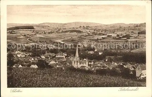 Schotten Totalansicht Panorama Kat. Schotten