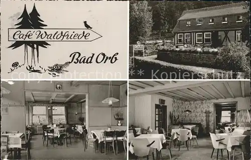 Bad Orb Cafe Waldfriede Kat. Bad Orb