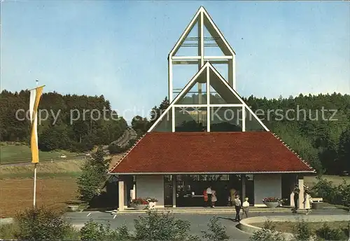 Adelsried Autobahnkirche Maria Schutz der Reisenden Kat. Adelsried