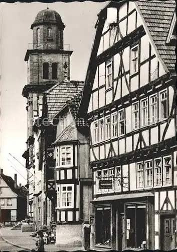 Lauterbach Hessen Am Marktplatz Turm Fachwerkhaus Kat. Lauterbach (Hessen)