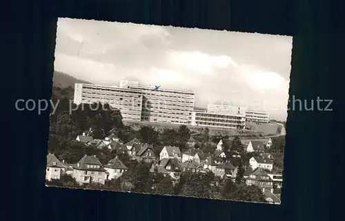 Bad Hersfeld Blick auf das Kreiskrankenhaus Kat. Bad Hersfeld