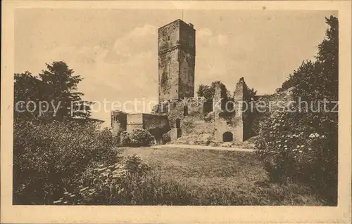 Koenigstein Taunus Ruine Kat. Koenigstein im Taunus