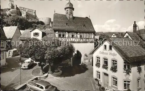 Koenigstein Taunus Partie am alten Rathaus Gasthaus Kurort Kat. Koenigstein im Taunus