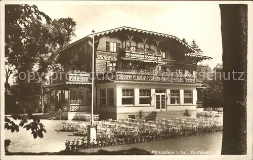 Koenigstein Taunus Kurhaus Kat. Koenigstein im Taunus