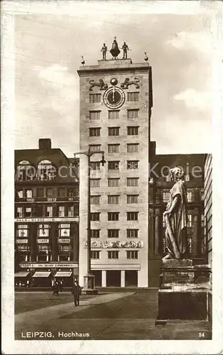 Leipzig Hochhaus Kat. Leipzig