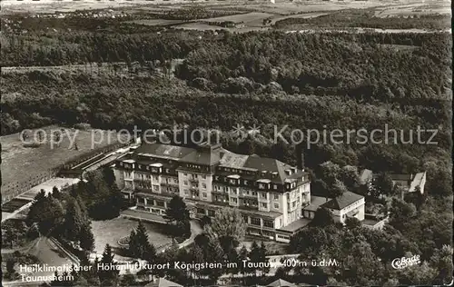 Koenigstein Taunus Taunusheim Fliegeraufnahme Kat. Koenigstein im Taunus