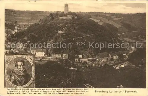 Stromberg Hunsrueck Ruine Fustenburg Kat. Stromberg