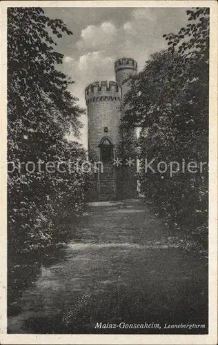 Gonsenheim Lennebergturm Kat. Mainz