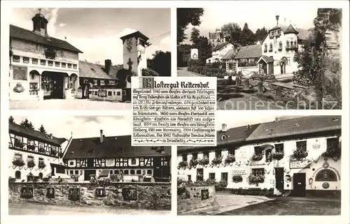 Koenigstein Taunus Klostergut Rettershof Teilansichten Kat. Koenigstein im Taunus