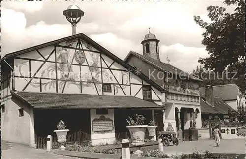 Koenigstein Taunus Klostergut Rettershof mit Reitschule und Cafe zum froehlichen Landmann Kat. Koenigstein im Taunus