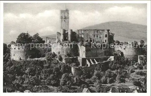 Koenigstein Taunus Burgruine Kat. Koenigstein im Taunus