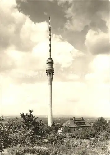 Wachwitz Fernsehturm Kat. Dresden