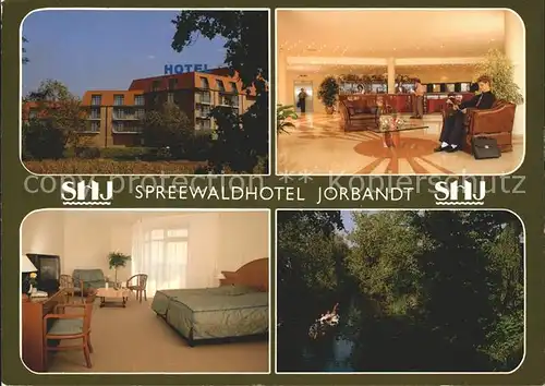 Niewitz SHJ Spreewaldhotel Jorbandt Hotelhalle Zimmer Spreepartie Kat. Bersteland