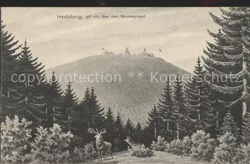 Schmalkalden Inselsberg  Kat. Schmalkalden