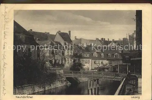 Leipzig Naundoerfchen Bruecke Kat. Leipzig