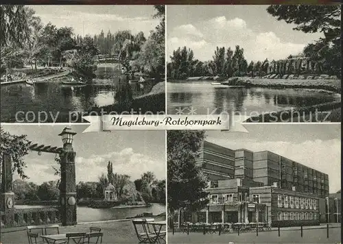 Magdeburg Rotehornpark Kat. Magdeburg