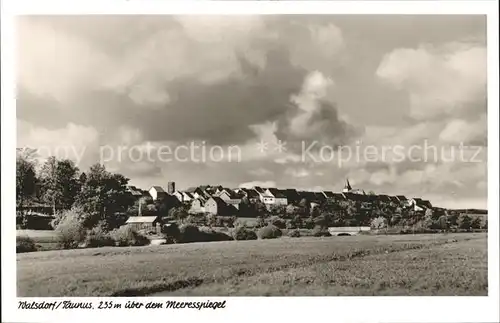 Walsdorf Taunus Gesamtansicht Kat. Idstein