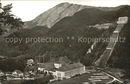 Walchensee Kraftwerk Kat. Kochel a.See