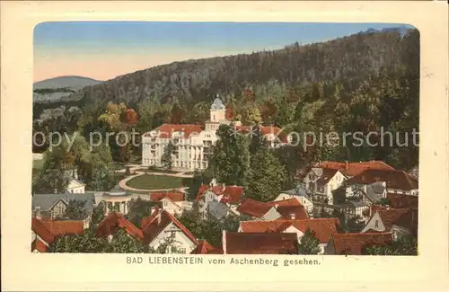 Bad Liebenstein vom Aschenberg gesehen Kat. Bad Liebenstein