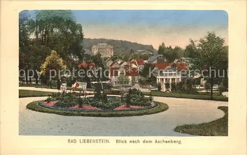 Bad Liebenstein Blick nach dem Aschenberg Kat. Bad Liebenstein