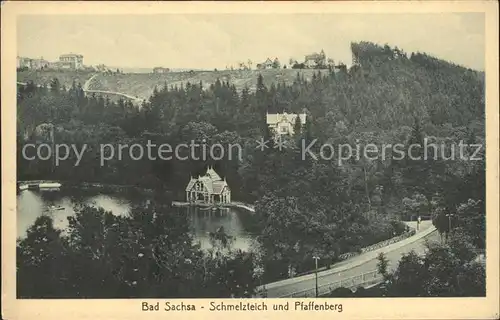 Bad Sachsa Harz Schmelzteich und Pfaffenberg Kat. Bad Sachsa