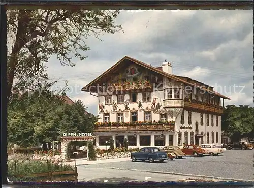 Kochel See Hotel Alpengasthof Schmied Kat. Kochel a.See