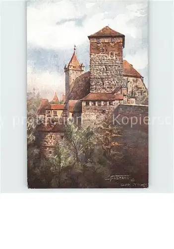 Nuernberg Fuenfeckiger Turm Kat. Nuernberg